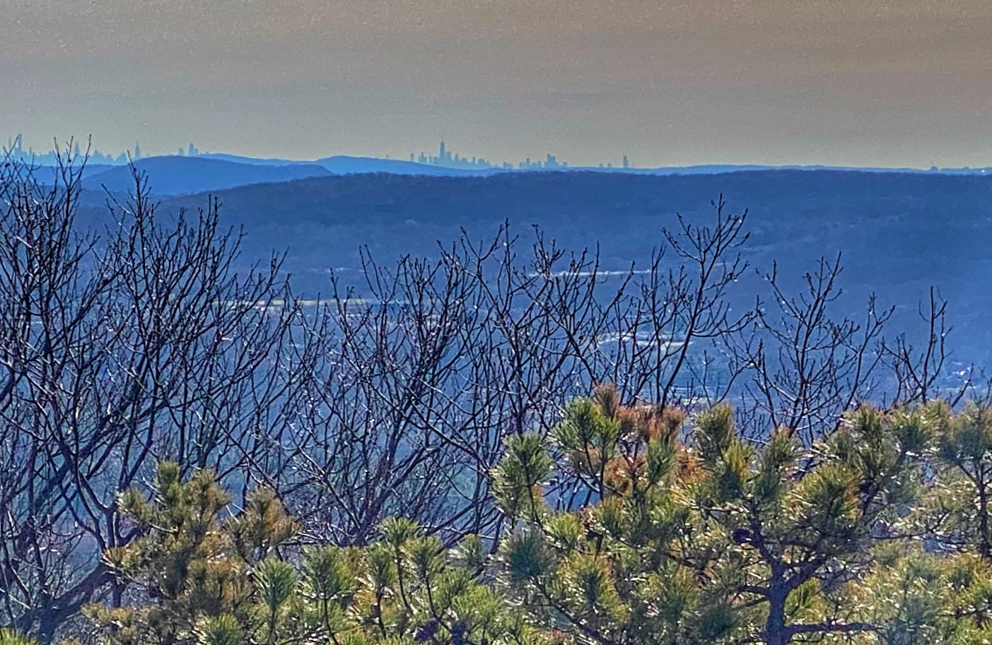 Bearfort Ridge - View of Manhattan